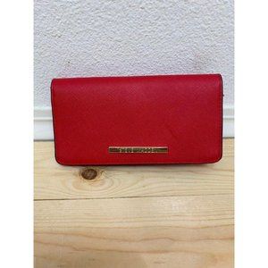 Steve Madden Red Leather Wallet